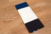 Shokunin Collection Hand-printed Chusen Japanese Tenugui Fabric - Echappées Bleues - Maintenant - panel
